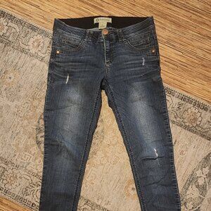 Democracy "Ab" solution Ankle Length Skinny Jeans